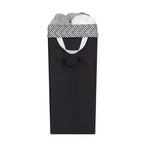 Neatfreak Slim Laundry Hamper with Removable Bag: Narrow Black Clothes Hamper, 70L Capacity, No Assembly Required