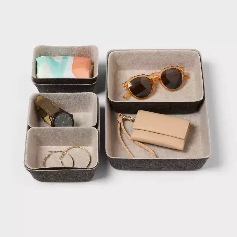 Felt Drawer Organizer Inserts 7pk - Brightroom™