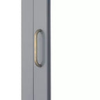Mercer Mid Century Modern Wooden Medicine Cabinet Gray - Elegant Home Fashions