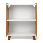 Humble Crew Morgan Mid-Century 2 Shelf Kids' Bookcase Wood/White