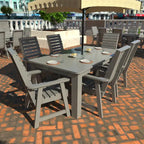 HIGHWOOD PROFESSIONAL 7- Piece Outdoor Dining Set 42x72