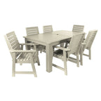 HIGHWOOD PROFESSIONAL 7- Piece Outdoor Dining Set 42x72