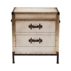 Baule Tavolino in Tela Laura Vintage