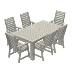 HIGHWOOD PROFESSIONAL 7- Piece Outdoor Dining Set 42x72