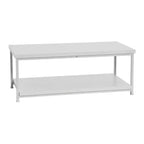 Jamestown Rectangular Coffee Table with Storage Shelf