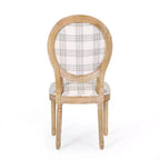GDFStudio Newman French Country Upholstered Dining Chairs (Set of 2)