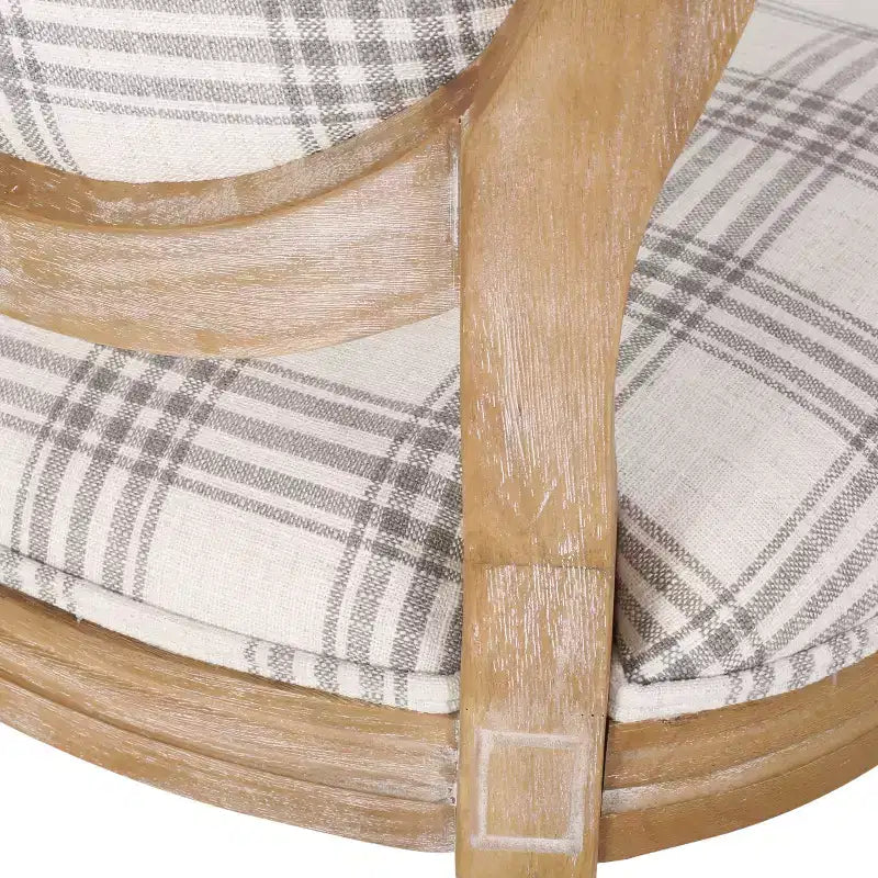 GDFStudio Newman French Country Upholstered Dining Chairs (Set of 2)