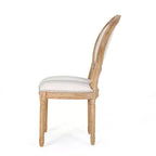 GDFStudio Newman French Country Upholstered Dining Chairs (Set of 2)