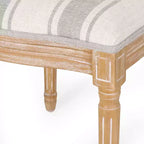 GDFStudio Newman French Country Upholstered Dining Chairs (Set of 2)