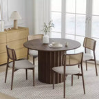 PexFix 46 Round Solid Wood Dining Table Kitchen Tables
