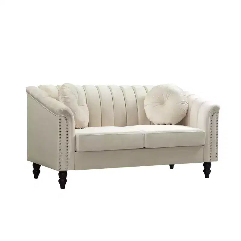AndMakers 3-Piece Microfiber Living Room Set