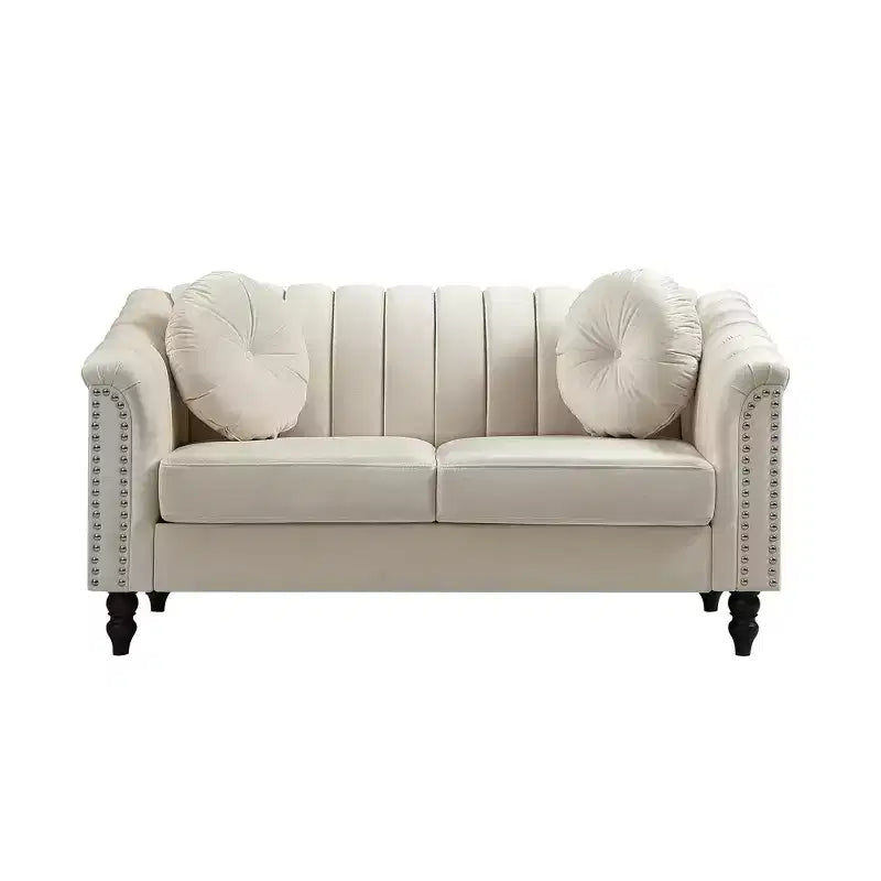 AndMakers 3-Piece Microfiber Living Room Set