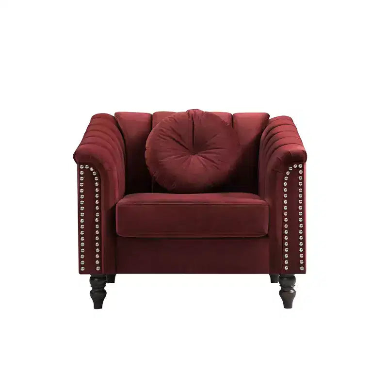 AndMakers 3-Piece Microfiber Living Room Set