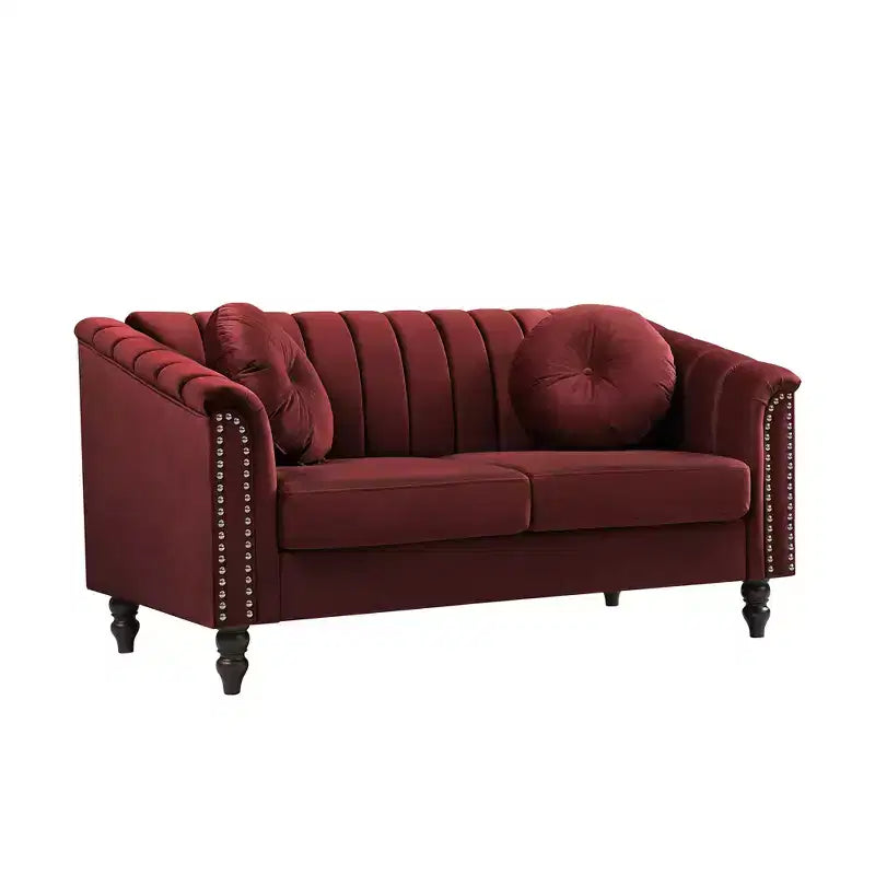 AndMakers 3-Piece Microfiber Living Room Set