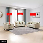 AndMakers 3-Piece Microfiber Living Room Set