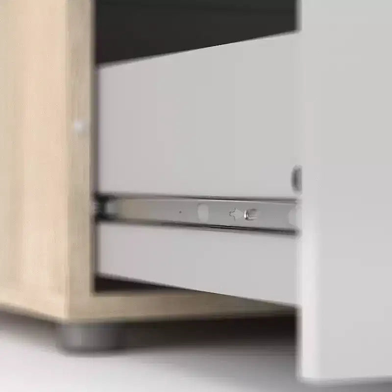 HomeStock 6.57 in.H Particle Board Vertical Dressers with 4 - Drawers in Beige Finish