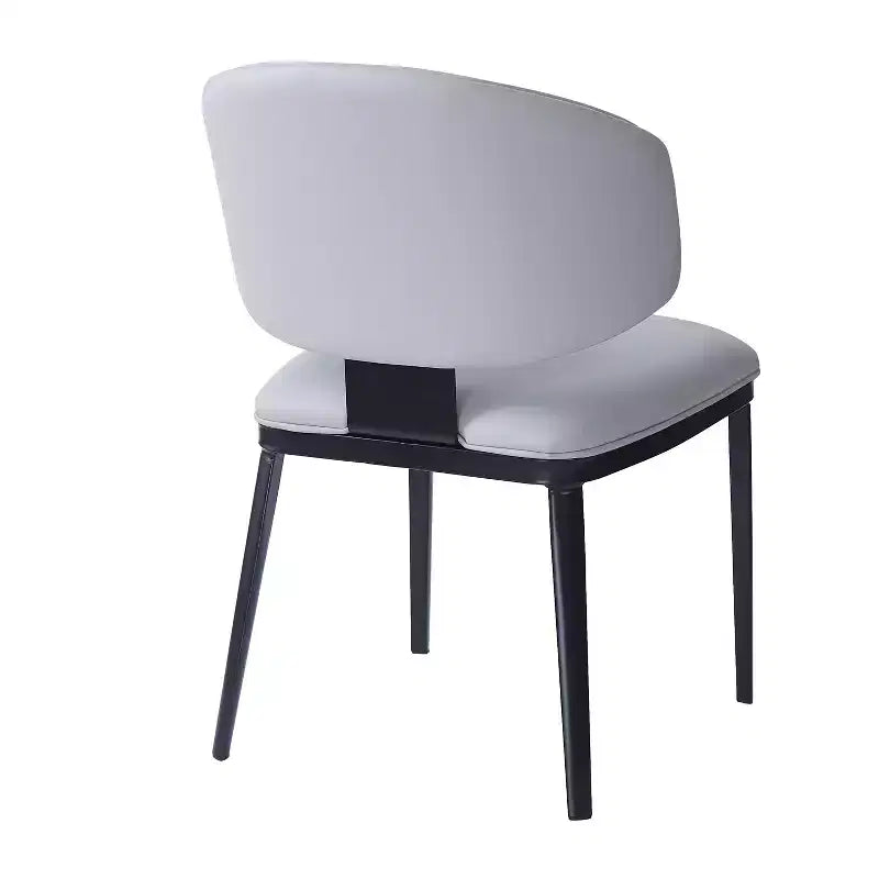 Christopher Knight Home Carsten 7 Pieces Modern Wood, Faux Leather and Metal Dining Set