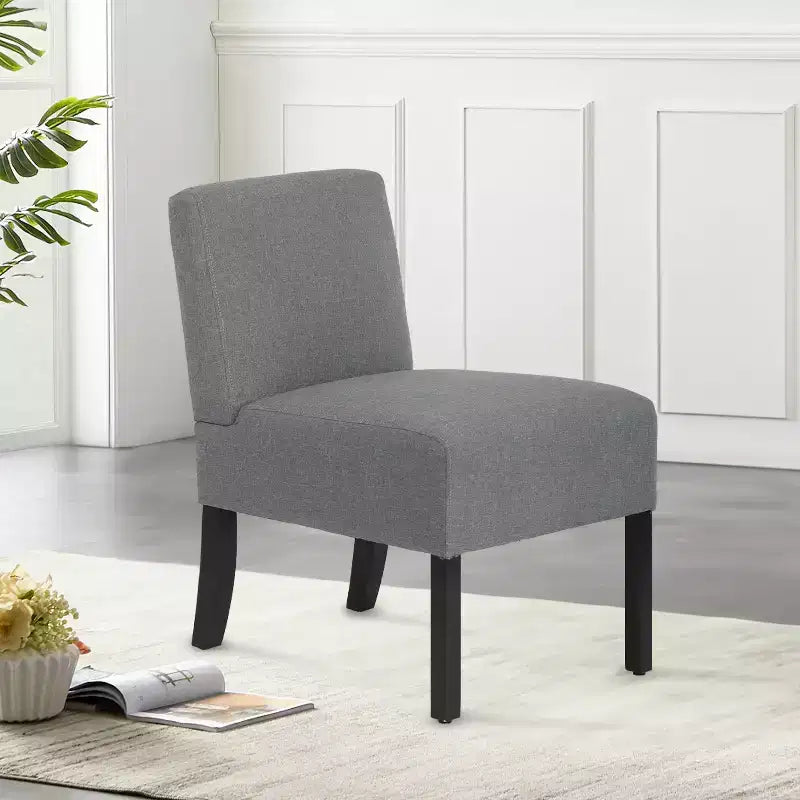 BestMassage Dining Chair Accent Chair with Hardwood Frame and Elegant Design