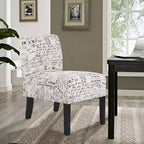 BestMassage Dining Chair Accent Chair with Hardwood Frame and Elegant Design