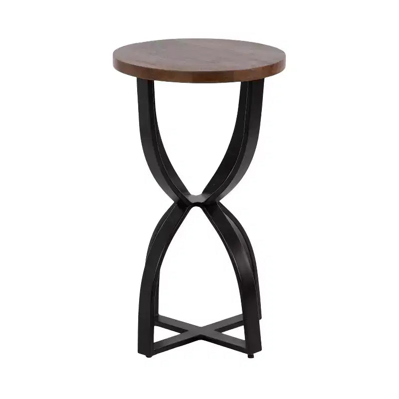 Kate and Laurel Ullot Round Side Table