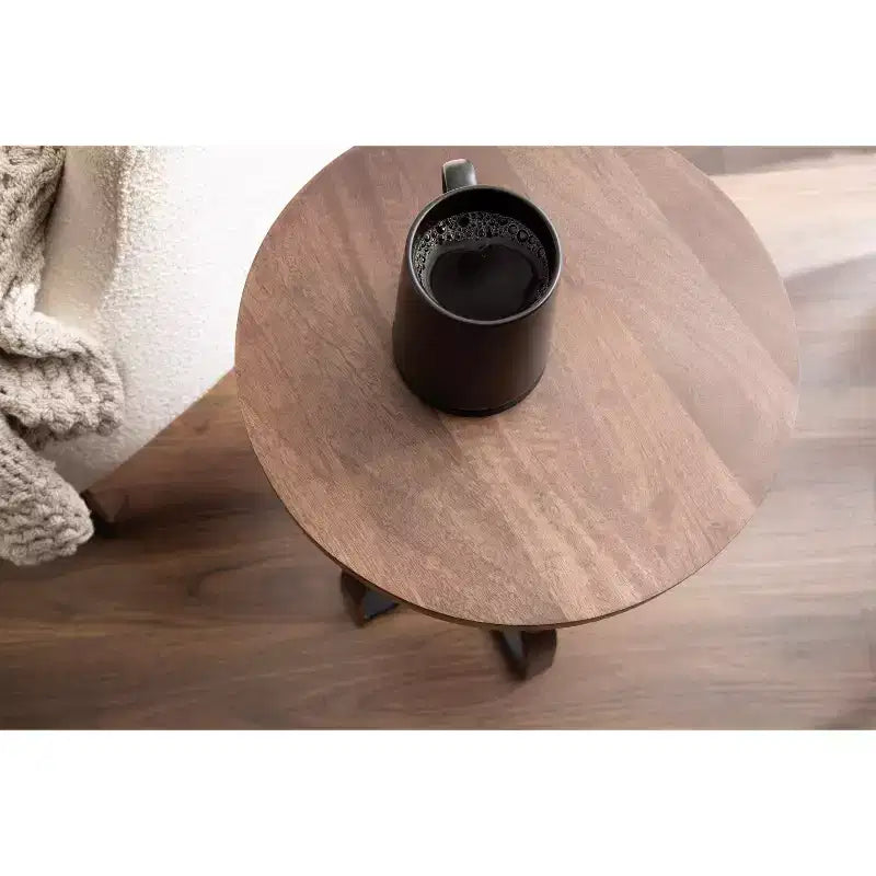 Kate and Laurel Ullot Round Side Table
