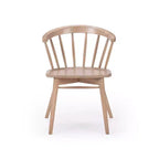 Plank+Beam Set of 2 Dining Chairs, Solid Wood Kitchen Chair
