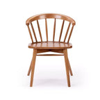 Plank+Beam Set of 2 Dining Chairs, Solid Wood Kitchen Chair