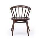 Plank+Beam Set of 2 Dining Chairs, Solid Wood Kitchen Chair