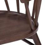 Plank+Beam Set of 2 Dining Chairs, Solid Wood Kitchen Chair