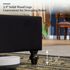 AMERLIFE Upholstered Platform Bed with 52.8'' Tall Sleigh Headboard