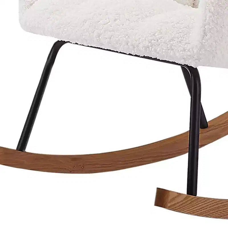 Okak Modern Glider Arm Chair,High Back Comfy Rocking Chair for Living Room,Office,Nursing,Reading