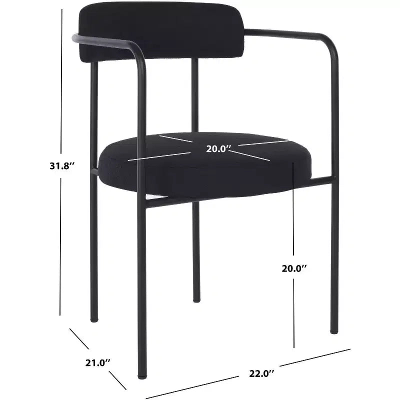 Andrean Dining Arm Chair (Set of 2) - DCH3901 - Safavieh