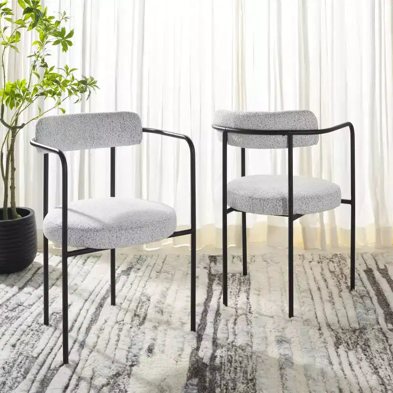 Andrean Dining Arm Chair (Set of 2) - DCH3901 - Safavieh