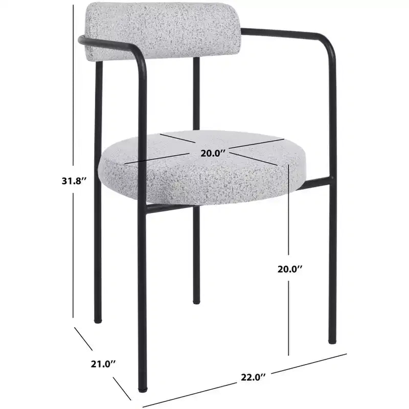 Andrean Dining Arm Chair (Set of 2) - DCH3901 - Safavieh