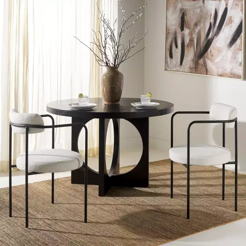 Andrean Dining Arm Chair (Set of 2) - DCH3901 - Safavieh