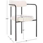 Andrean Dining Arm Chair (Set of 2) - DCH3901 - Safavieh