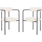Andrean Dining Arm Chair (Set of 2) - DCH3901 - Safavieh