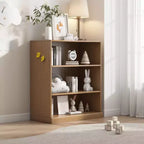 [31-inch | Scandinavian Style]Doorless Wood Grain Storage Shelf (Minimalist Open Storage Solution)