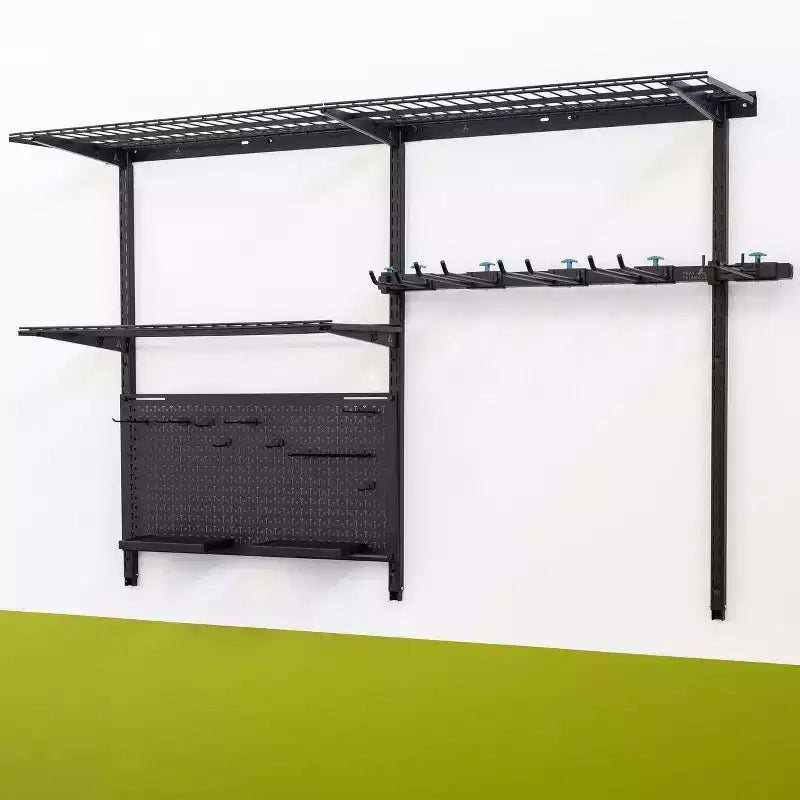 Teal Triangle G-Tool Pro | Adjustable Wall Storage System | Holds 500 lbs