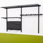 Teal Triangle G-Tool Pro | Adjustable Wall Storage System | Holds 500 lbs