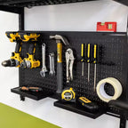 Teal Triangle G-Tool Pro | Adjustable Wall Storage System | Holds 500 lbs