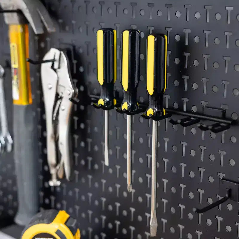 Teal Triangle G-Tool Pro | Adjustable Wall Storage System | Holds 500 lbs