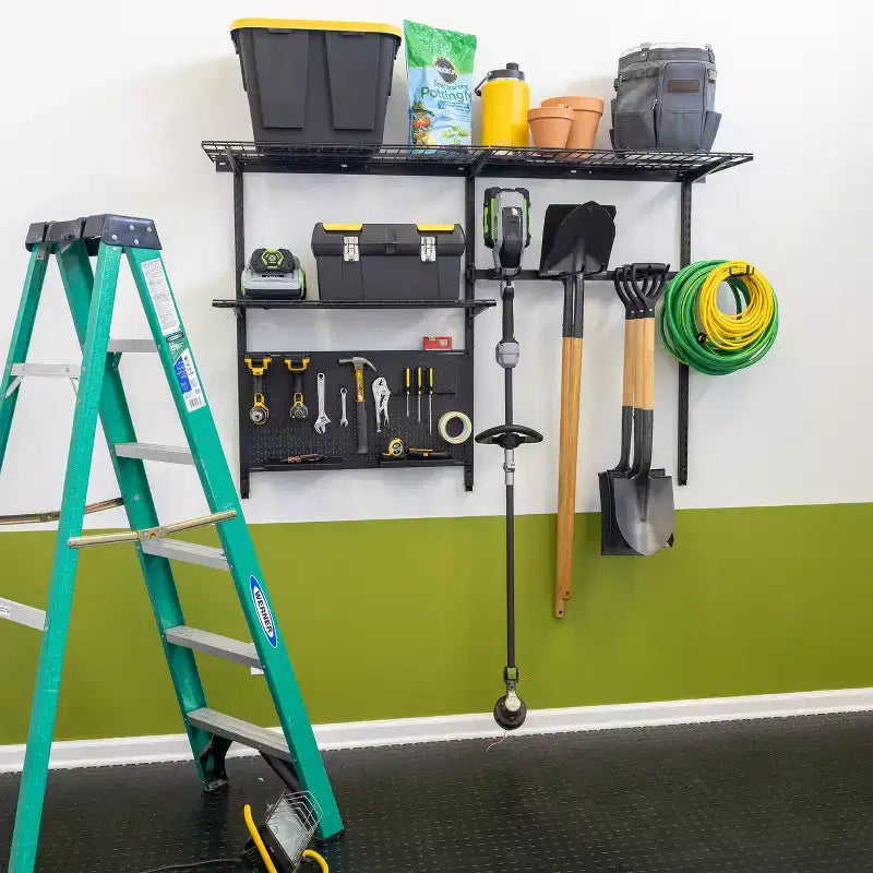 Teal Triangle G-Tool Pro | Adjustable Wall Storage System | Holds 500 lbs