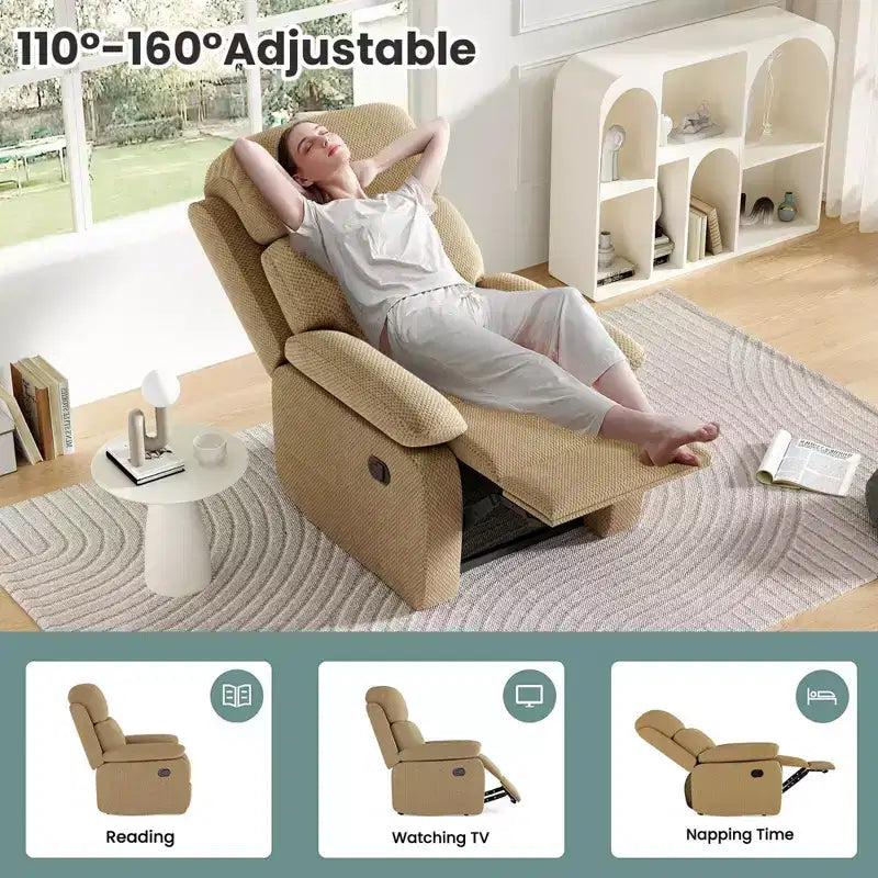 Small Recliner Sofa for Living Room Chair for Adults