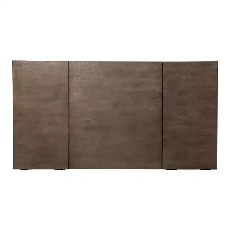 Bardmont Two-Tone Desk with Storage - Grey - SEI