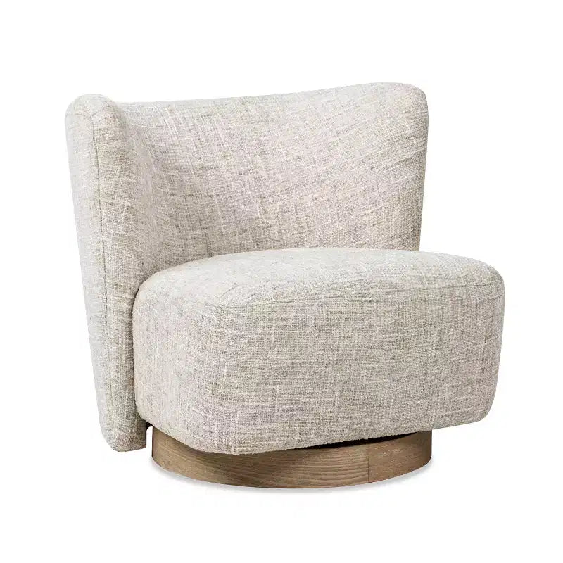 Christopher Knight Home Spenser Modern 31.5 Chenille Upholstered Swivel Chair