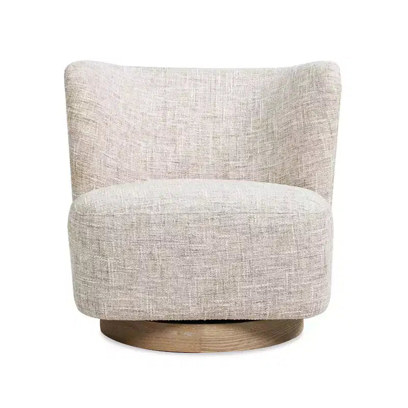 Christopher Knight Home Spenser Modern 31.5 Chenille Upholstered Swivel Chair