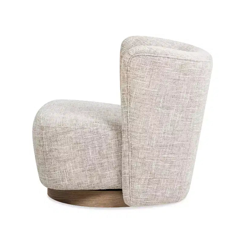 Christopher Knight Home Spenser Modern 31.5 Chenille Upholstered Swivel Chair