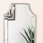 Leaston Decorative Wall Mirror - Charcoal - SEI