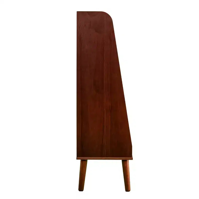 Berritza Mid-century Modern Bookshelf - Brown - SEI